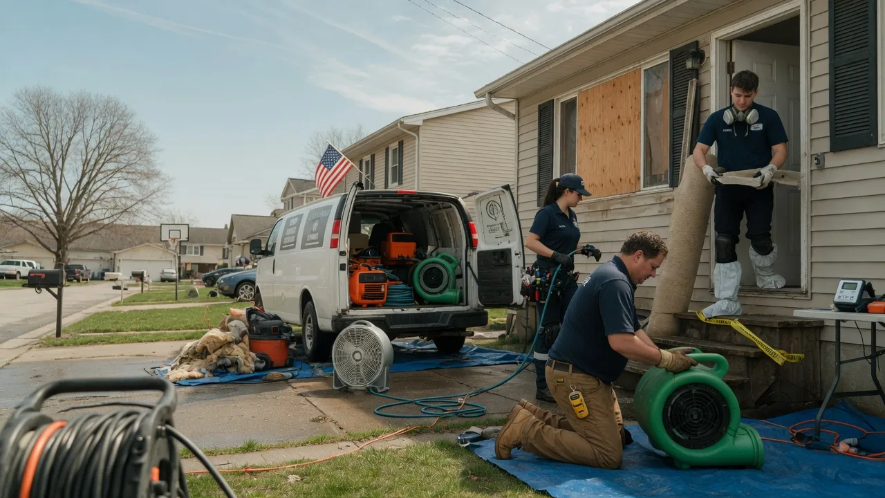 Water Damage Restoration in Des Plaines, IL near me